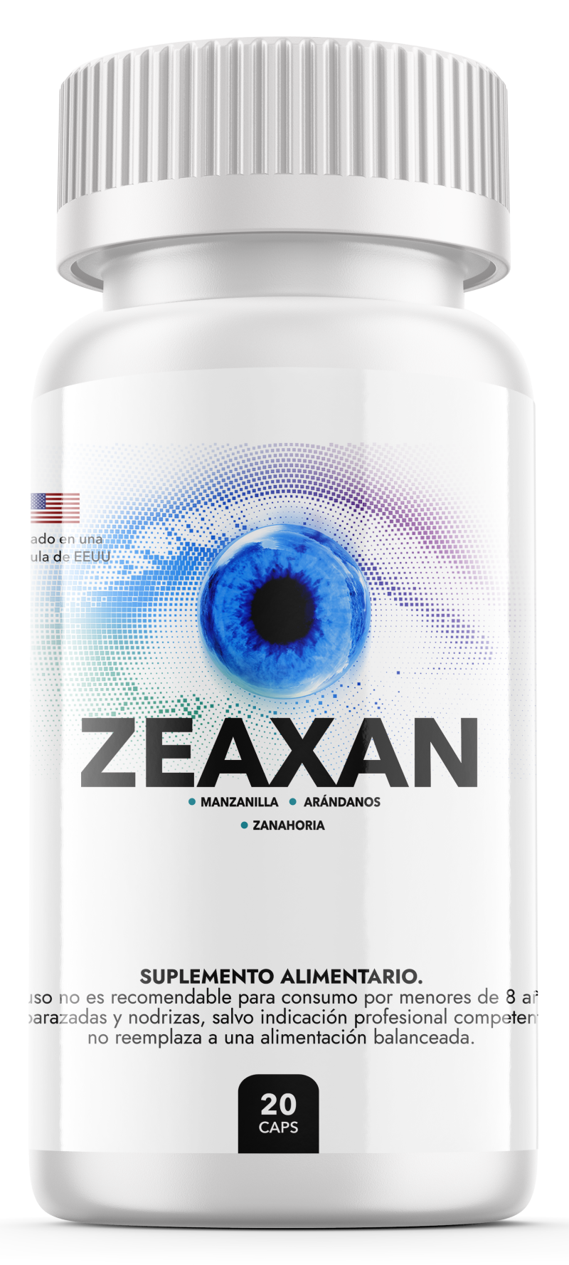 Botella de Zeaxan Premium